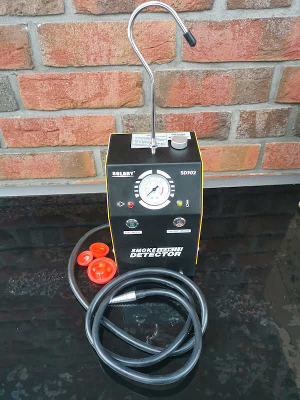 12-V-Prüfgerät zur Lecksuche in Fahrzeugsystemen (EVAP, Vakuum, Öl, Abgas)